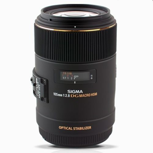  SIGMA 105mm F2.8 EX DG OS HSM Macro For Canon EF אחריות יבואן רשמי 