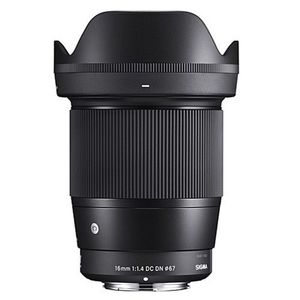  SIGMA 16mm F1.4 DC DN - C For Canon EF-M יבואן רשמי 