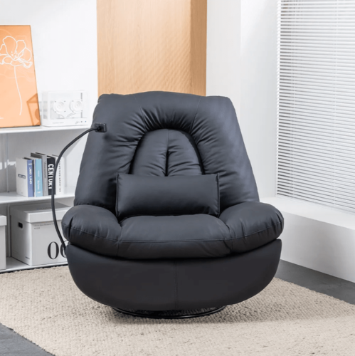 כורסת מסאג AIR LEATHER ARIAN שחור
