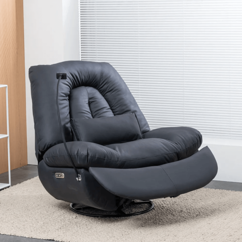 כורסת מסאג AIR LEATHER ARIAN שחור