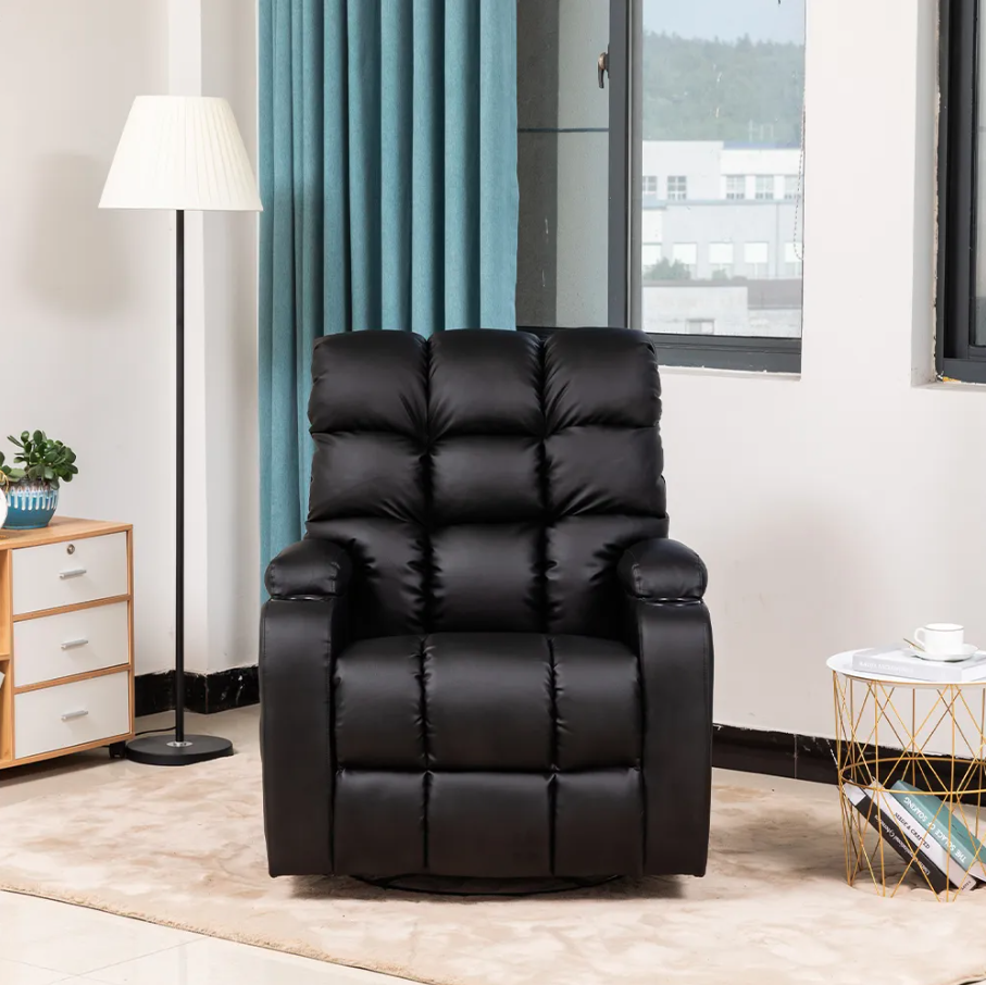 כורסת מסאז קפיטונז’ סטאר פרימיום שחור