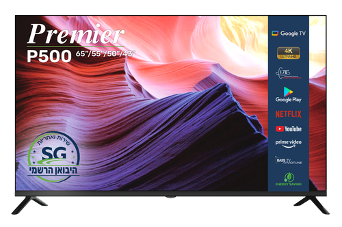 טלוויזיה 43 אינצ' דגם Premier 43P500 פרמייר