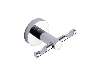 קולב מגבת וו כפול סדרת קונטור Contour  801690   חמת