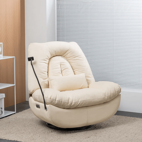 כורסת מסאג AIR LEATHER ARIAN שמנת