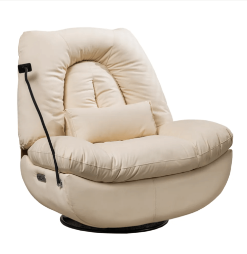 כורסת מסאג AIR LEATHER ARIAN שמנת