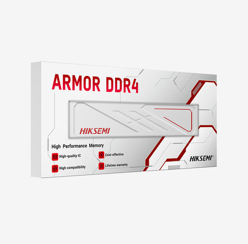 זכרון צלעות קירור לבן 16GB 3200 DDR4 HIKSEMI ARMOR 