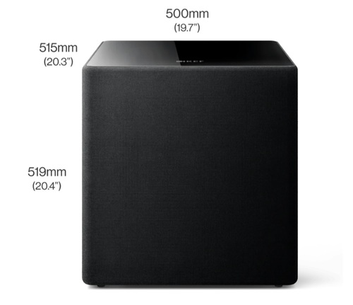 רמקול סאב וופר מבית Kef דגם Kube 15 MIE