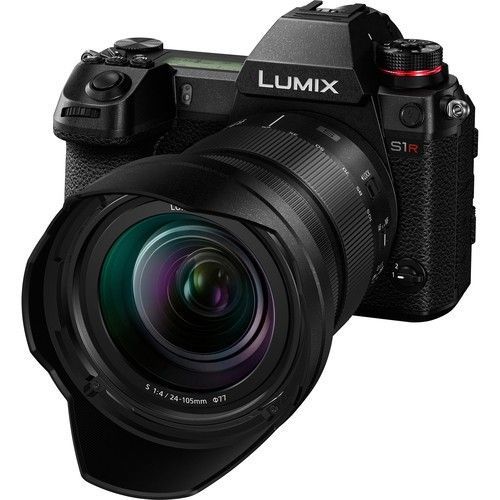  מצלמת מירורלס עם עדשה Panasonic Lumix DC-S1R with 24-105mm 