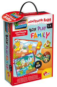 מונטסורי בייבי: משחק התאמות ומישוש - משפחה