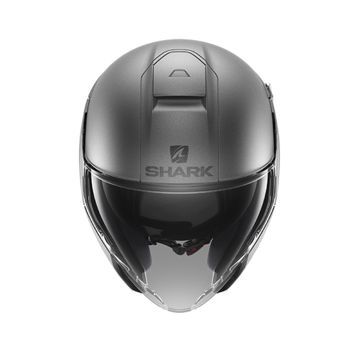 קסדה לאופנוע SHARK - דגם CITYCRUISER BLANK צבע כסף
