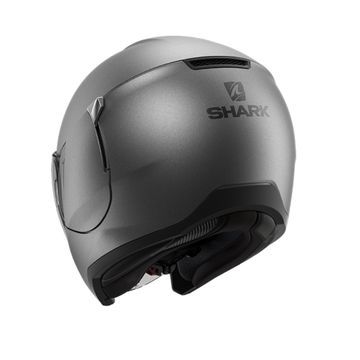 קסדה לאופנוע SHARK - דגם CITYCRUISER BLANK צבע כסף