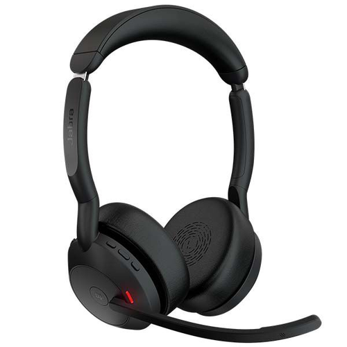 אוזניות אלחוטיות JABRA EVOLVE2 55 LINK380C MS STEREO