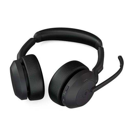 אוזניות אלחוטיות JABRA EVOLVE2 55 LINK380C MS STEREO