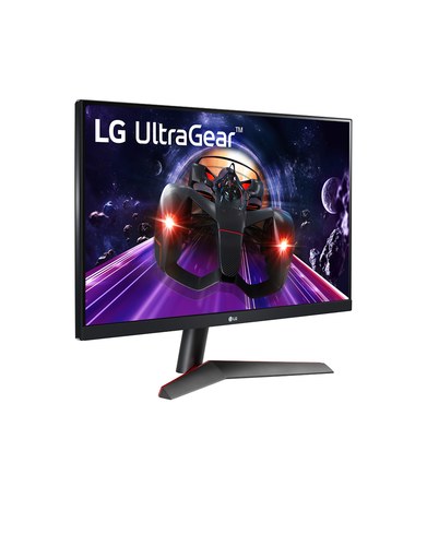 מסך LG 24 ULTRAGEAR FHD 1MS 144HZ GAMING 2*HDMI 1DP 24GN600-B