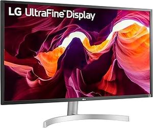 מסך LG WHITE לבן 27" 4K UHD/ HDR/שטוח/GAMING 60HZ/27UL500-W