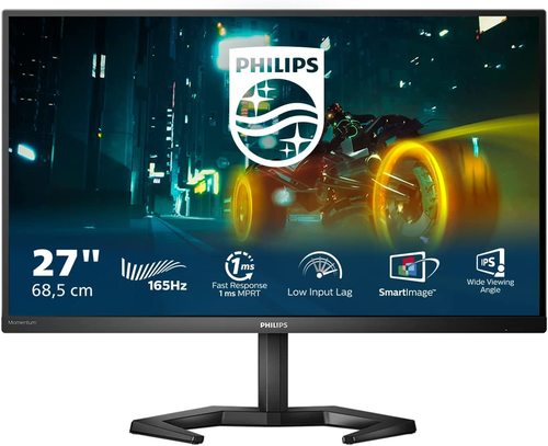 מסך למחשב PHILIPS 27 IPS 165HZ 1MS HDMI*2 DP SPEKERS 27M1N3200ZA