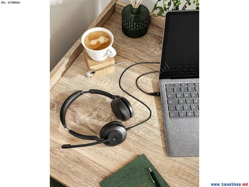 אוזניות חוטיות Jabra Evolve2 30 SE USB-C MS Stereo