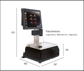 מאזני מעדנייה Touchscale 20RL תוצרת EPELSA – ספרד