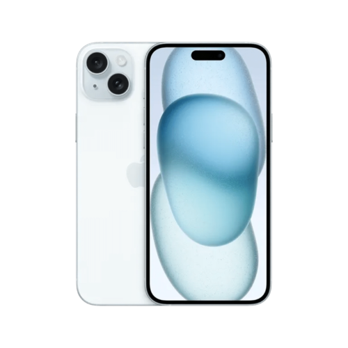 אייפון Apple iPhone 15 256GB, צבע Blue כחול, ללא מטען וללא אוזניות, שנה אחריות 
