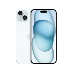אייפון Apple iPhone 15 256GB, צבע Blue כחול, ללא מטען וללא אוזניות, שנה אחריות 