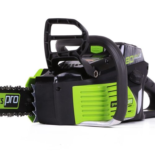 מסור שרשרת GREENWORKS PRO 80V עם להב 45 ס
