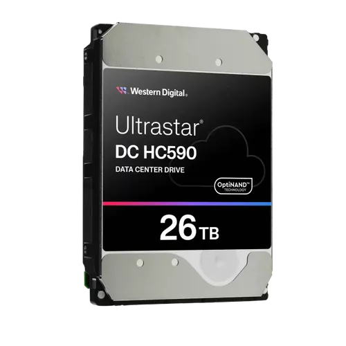 כונן קשיח פנימי Ultrastar DC HC590 Data Center Hard Drive - 26TB ווסטרן דיגיטל