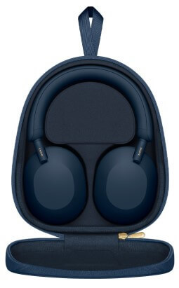 אוזניות קשת Over-Ear אלחוטיות עם ביטול רעשים Sony WH-1000XM5S ANC - צבע כסוף