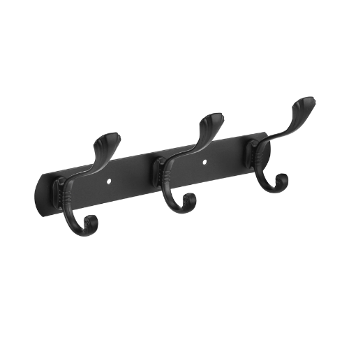 קולב מגבות 3 ווים Set & Stick אפור מטאלי