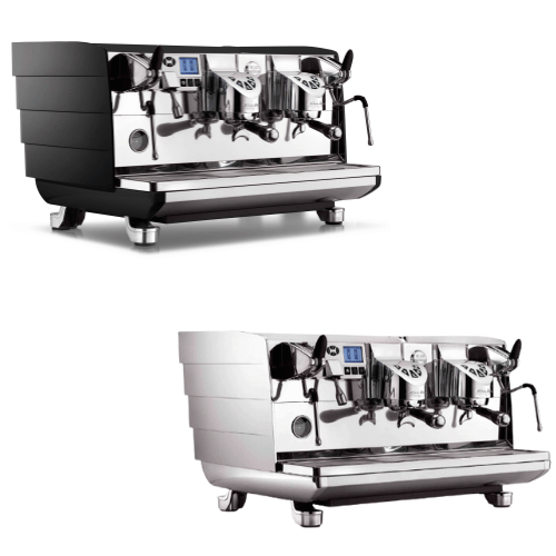 מכונת אספרסו מקצועית 2 ראשים שחור/לבן - Victoria Arduino White Eagle 2GR