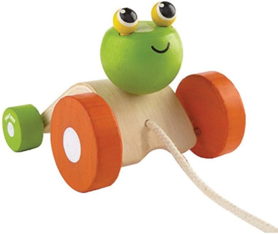 צעצוע גרירה צפרדע קופצנית