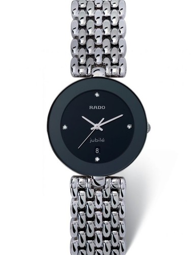 RADO R48742723 נשים פלורנס משובץ 4 יהלומים מלאי מוגבל מהרו להזמין