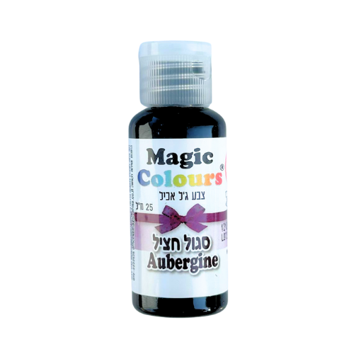 צבע מאכל בג'ל – סגול חציל  Magic Colours