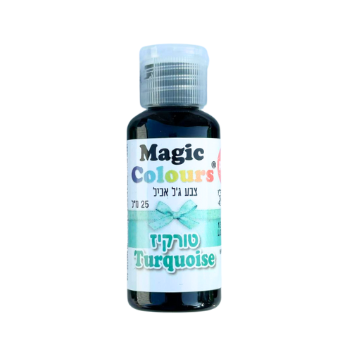 צבע מאכל בג'ל – טורקיז Magic Colours
