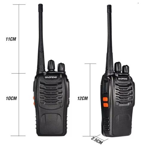 זוג מכשירי קשר מקצועיים BF-888S איחוד הצלה