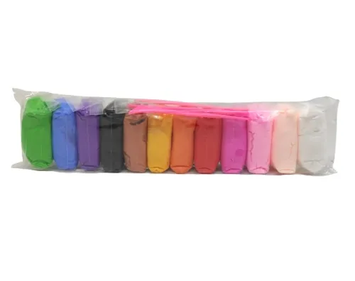 ג'ל קליי - 12 צבעים עם אביזרי פיסול