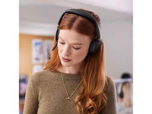 אוזניות אלחוטיות Jabra Evolve2 65 Flex Link380c MS Stereo Wireless Charger