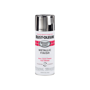 ספריי צבע כסף מטאלי METALLIC FINISH – ללא פריימר, 312 מ״ל