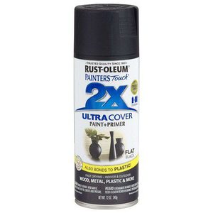 ספריי צבע X2 שחור מט FLAT BLACK – גימור מקצועי ואחיד