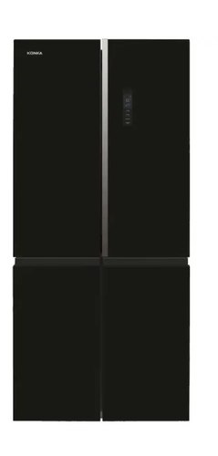 מקרר 4 דלתות 546 ליטר דגם  KONKA KRF-596WG קונקה זכוכית שחורה