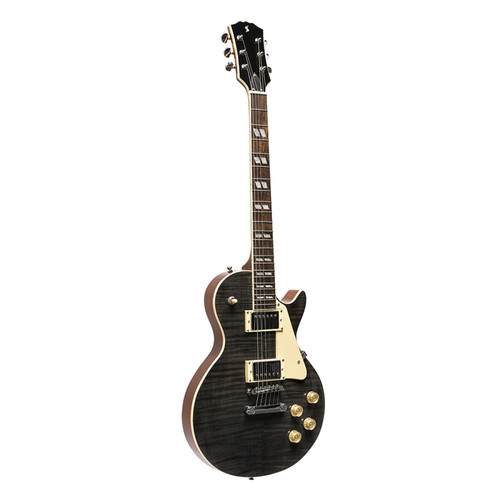 גיטרה חשמלית דגם SEL-DLX TR BLK חברת Stagg	