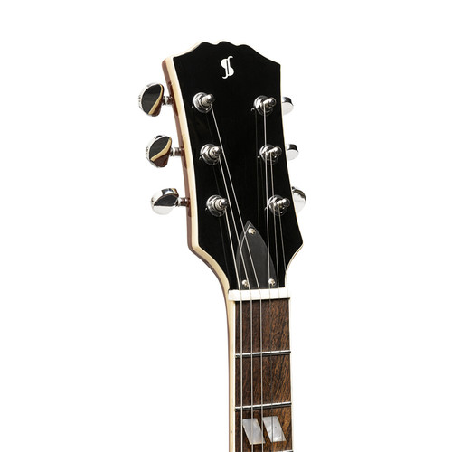 גיטרה חשמלית דגם SEL-DLX TR BLK חברת Stagg	