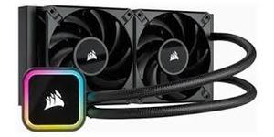 מערכת קירור מים מאווררים CORSAIR WATER COOLING HYDRO H100I PRO RGB 240MM
