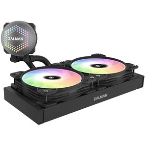 מערכת קירור מים מאווררים: 2 ZALMAN ALPHA 28 BLACK LIQUID COOLER 280MM