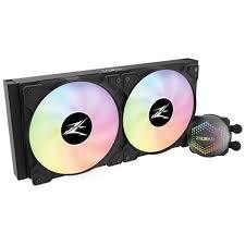 מערכת קירור מים מאווררים: 2 ZALMAN ALPHA 28 BLACK LIQUID COOLER 280MM