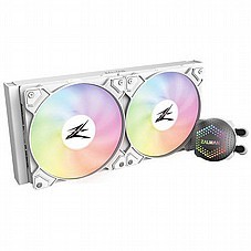 מערכת קירור מים לבן GAMDIAS AURA GAMING GL360 ARGB V2 3FAN