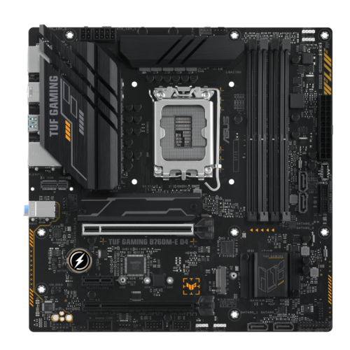 לוח ASUS TUF GAMING B760M-E D4 LGA1700 GEN2 DDR4 4SLOT ARGB 90MB1E90
