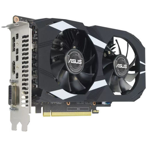 כרטיס מסך 2FAN ASUS DUAL DVI/HDMI/DP D6 90YV0EZD GTX1650 4GB