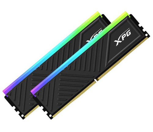 זכרון צלעות קרור D35G ADATA XPG RGB DDR4 3600 RGB 16GB BLACK