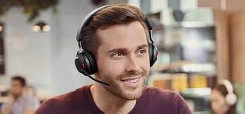 אוזניות אלחוטיות Jabra Evolve2 65 USB-C MS Teams Stereo