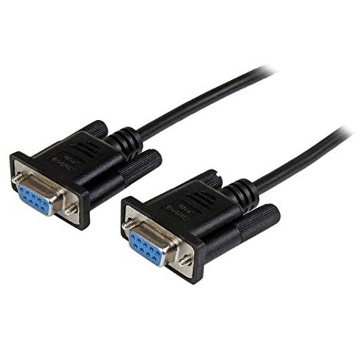 כבל סריאלי נל מודם מוצלב נקבה נקבה CRD9FF DB9 2m F-F Null Modem Cable